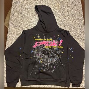 Sp5der Hoodie Black
